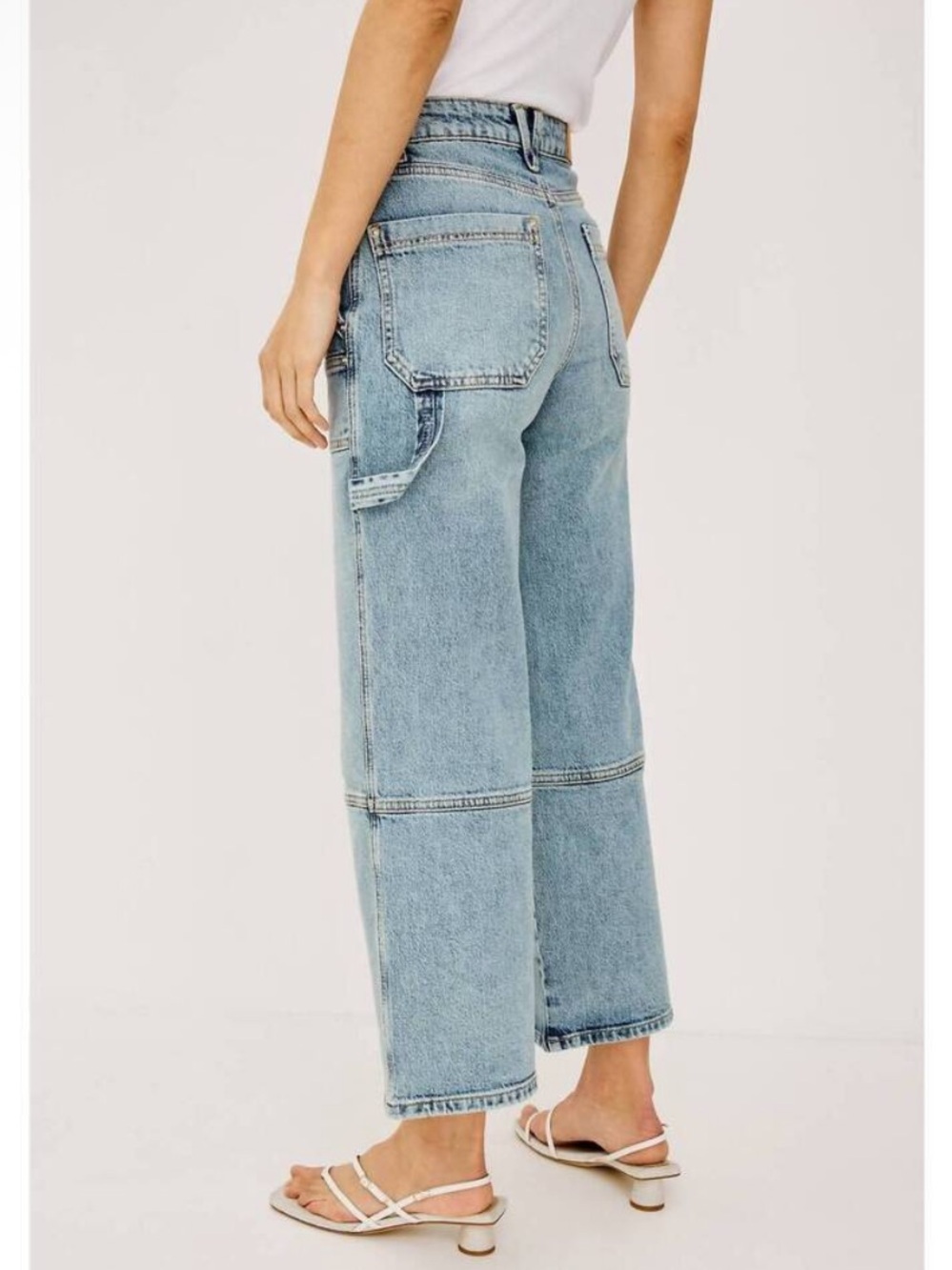 NWOT RAILS silverado high-rise wide-leg jeans in blueprint